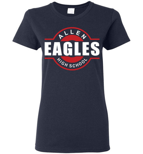 Allen High School Navy Women's T-shirt 11