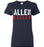 Allen High School Navy Women's T-shirt 17