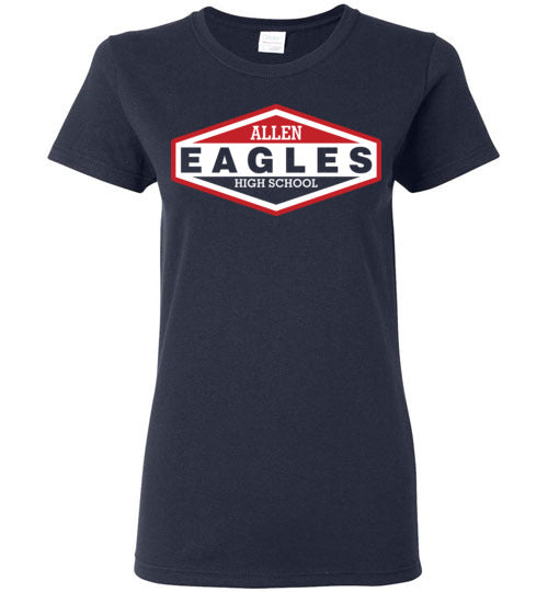 Allen High School Navy Women's T-shirt 09