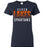 Seven Lakes High School Navy Women's T-shirt 24