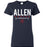 Allen High School Navy Women's T-shirt 03