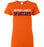 Seven Lakes High School Orange Women's T-shirt 17