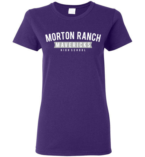 Morton Ranch High School Purple Women's T-shirt 21