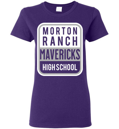 Morton Ranch High School Purple Women's T-shirt 01