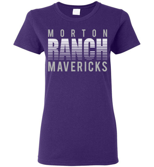 Morton Ranch High School Purple Women's T-shirt 24