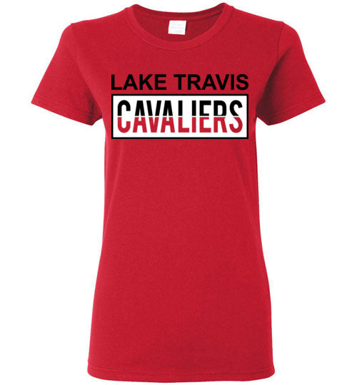 Lake Travis High School Women's Red T-shirt 31