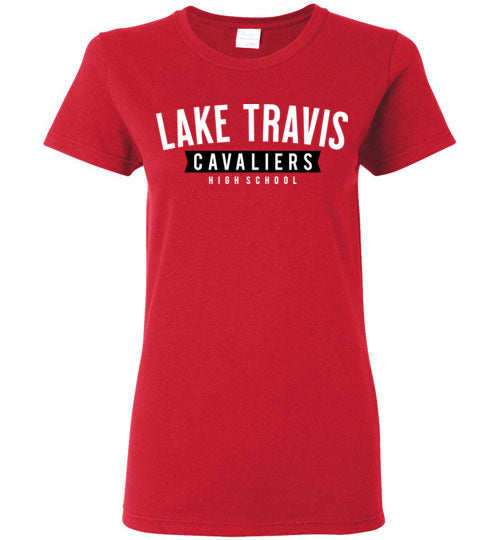 Lake Travis High School Women's Red T-shirt 21