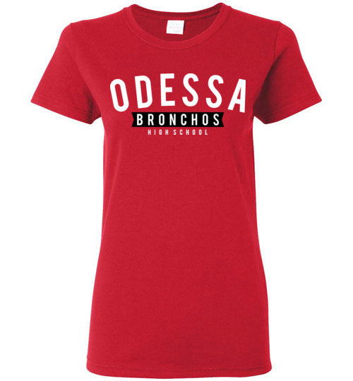 Odessa High School Red Women's T-shirt 21