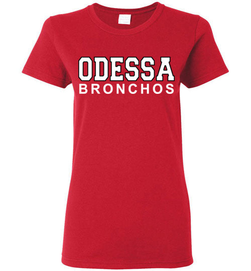 Odessa High School Red Women's T-shirt 10