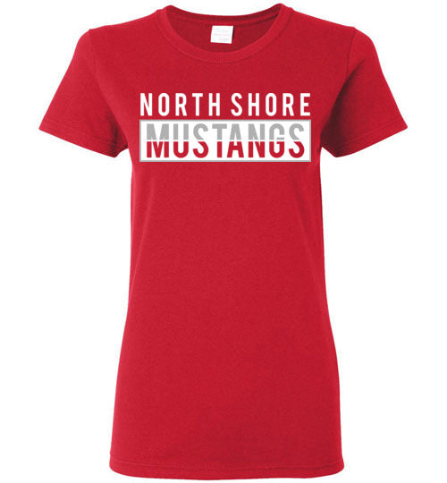 North Shore High School Red Women's T-shirt 31