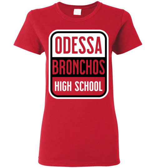 Odessa High School Red Women's T-shirt 01