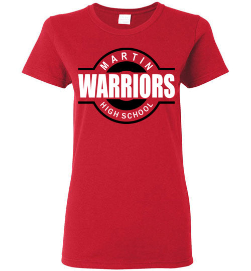 Martin High School Women's Red T-shirt 11