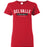 Del Valle High School Cardinals Women's Red T-shirt 21