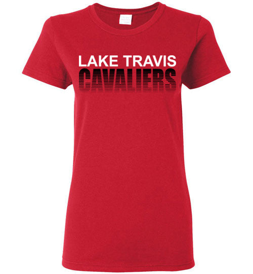 Lake Travis High School Women's Red T-shirt 24