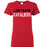 Lake Travis High School Women's Red T-shirt 17