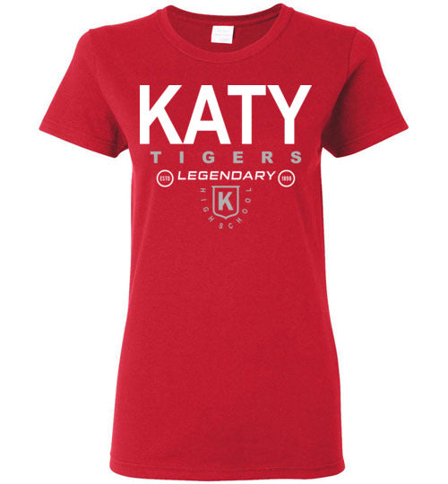 Katy High School Red Women's T-shirt 03