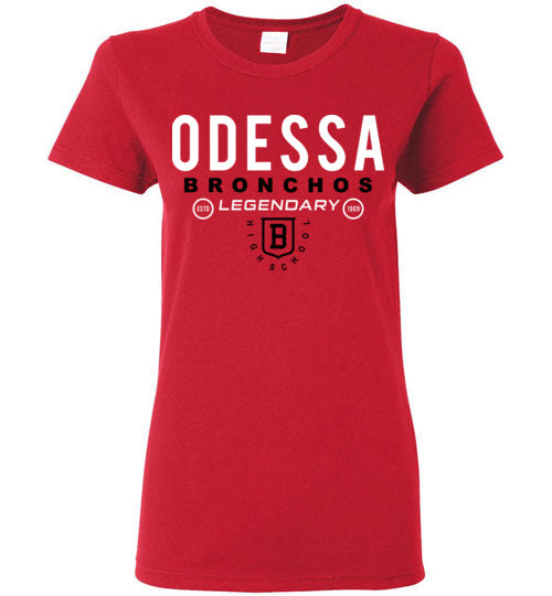 Odessa High School Red Women's T-shirt 03