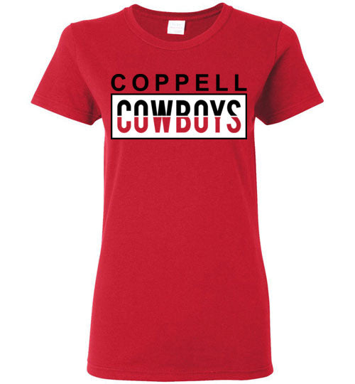 Coppell High School Women's Red T-shirt 31