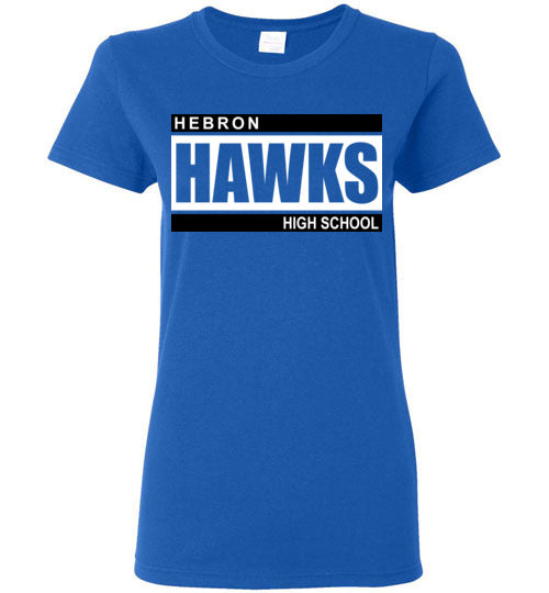 Hebron High School Women's Royal Blue T-shirt 98