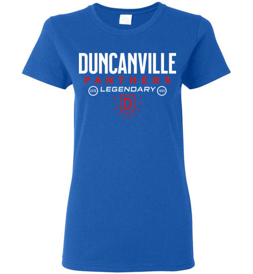 Duncanville High School Royal Women's T-shirt 03