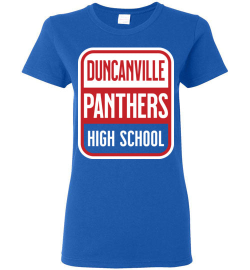 Duncanville High School Royal Women's T-shirt 01