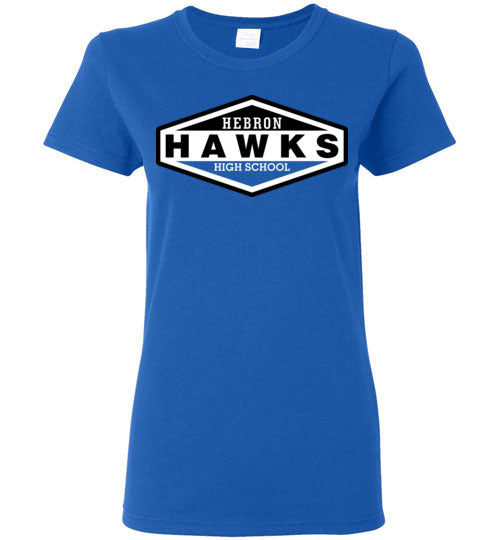 Hebron High School Women's Royal Blue T-shirt 09