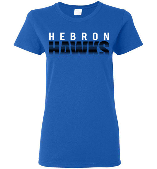 Hebron High School Women's Royal Blue T-shirt 24