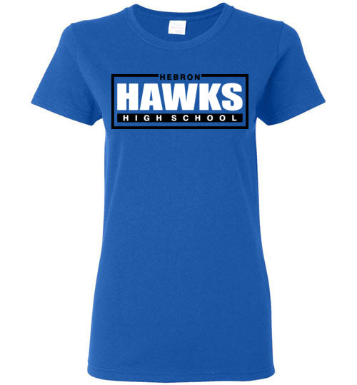 Hebron High School Women's Royal Blue T-shirt 49