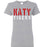 Katy High School Grey Women's T-shirt 17