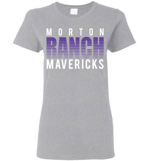 Morton Ranch High School Grey Women's T-shirt 24