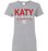 Katy High School Grey Women's T-shirt 03