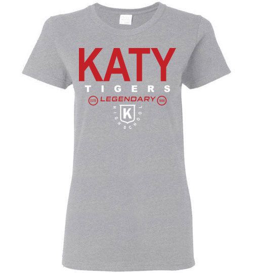 Katy High School Grey Women's T-shirt 03