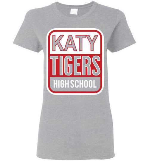 Katy High School Grey Women's T-shirt 01