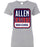 Allen High School Sports Grey Women's T-shirt 01