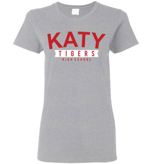 Katy High School Grey Women's T-shirt 21