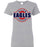 Allen High School Sports Grey Women's T-shirt 11