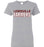 Lewisville High School Sports Grey Women's T-shirt 10