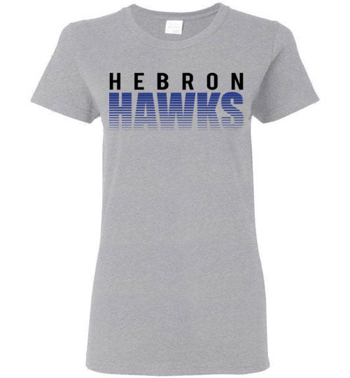 Hebron High School Women's Sports Grey T-shirt 24