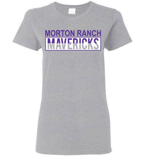 Morton Ranch High School Grey Women's T-shirt 31