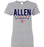 Allen High School Sports Grey Women's T-shirt 03