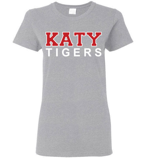 Katy High School Grey Women's T-shirt 10