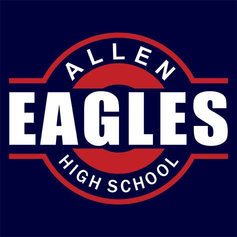 Allen High School Navy Women's T-shirt 11