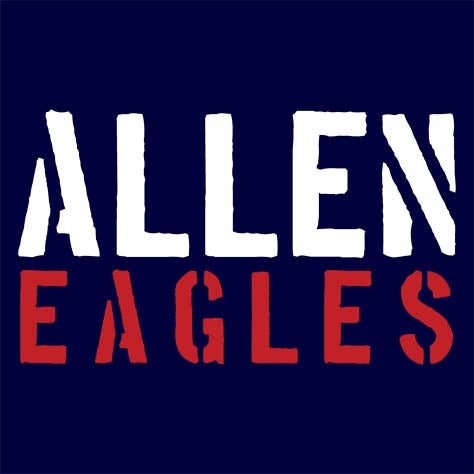 Allen High School Navy Women's T-shirt 17