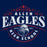 Close-up of Allen High School Eagles Classic Unisex Navy T-shirt 214