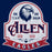 Close-up of Allen High School Eagles Premium Navy Blue Hoodie 215