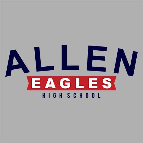 Allen High School Sports Grey Women's T-shirt 21