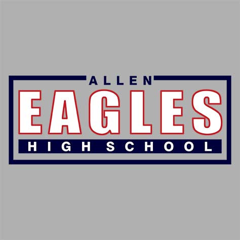 Allen High School Sports Grey Women's T-shirt 49