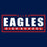 Close-up view of Allen High School Eagles Classic Unisex Navy T-shirt 049