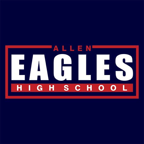 Allen High School Navy Women's T-shirt 49