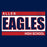 Close-up view of Allen High School Eagles Classic Unisex Navy T-shirt 098